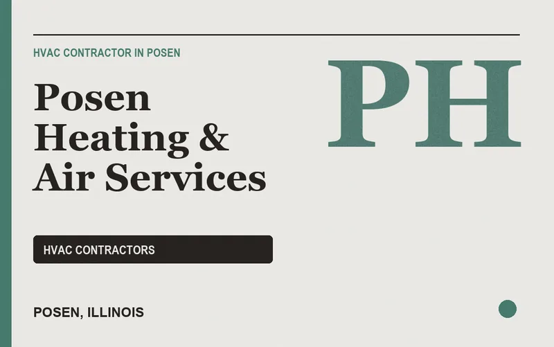 Posen Heating & Air Services in Posen, Illinois