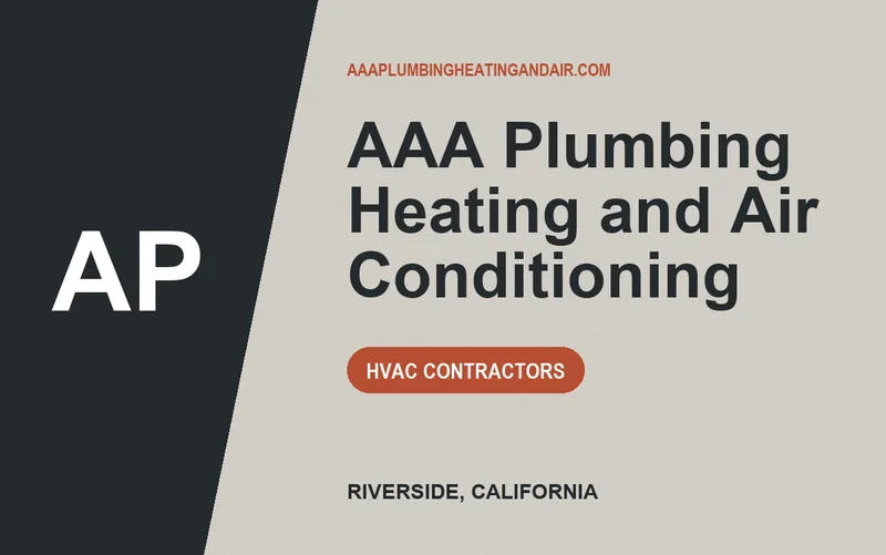 AAA Plumbing Heating and Air Conditioning in Riverside, California