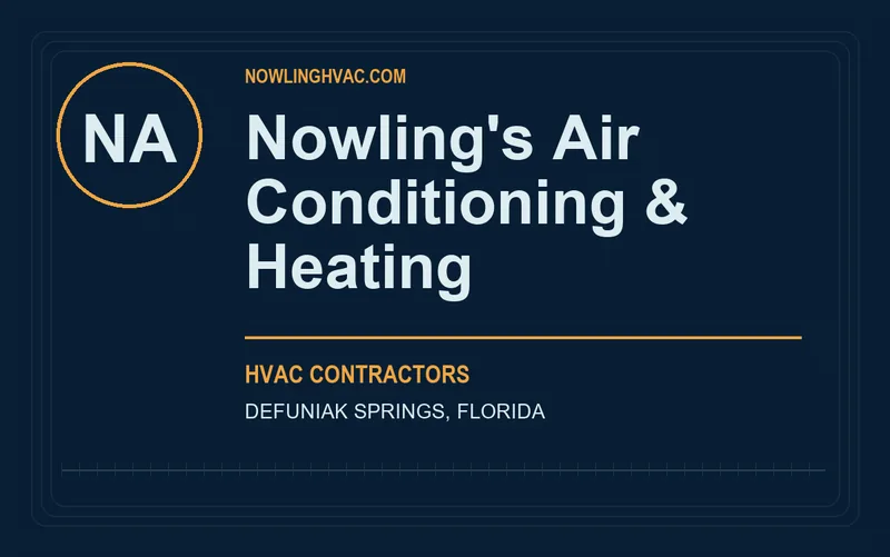 Nowling's Air Conditioning & Heating in Defuniak Springs, Florida