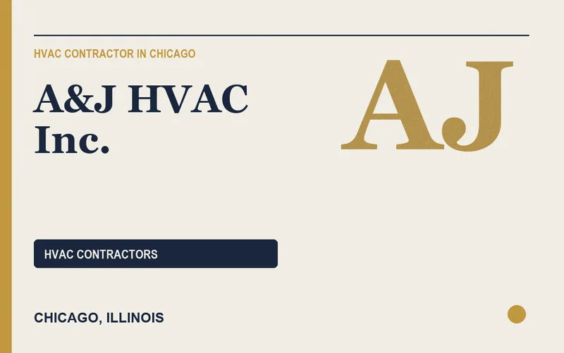 A&J HVAC INC. in Chicago, Illinois