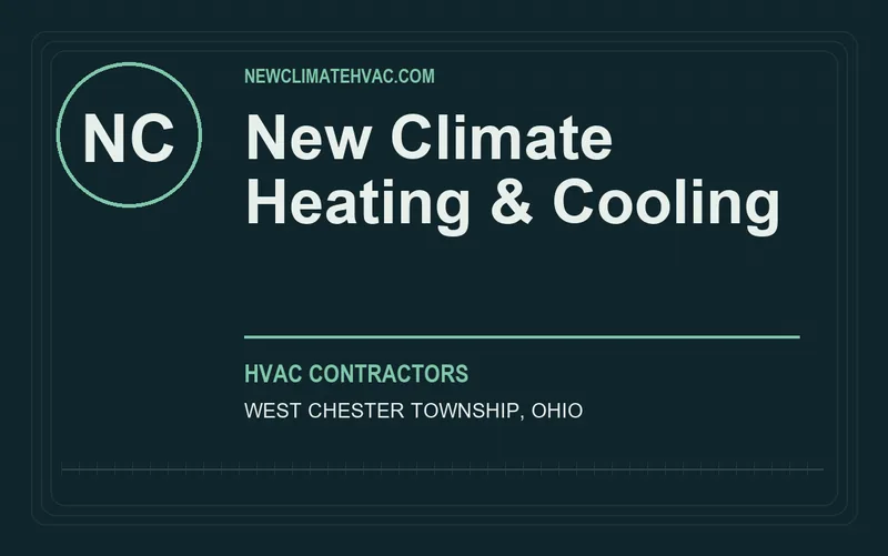 New Climate Heating & Cooling in West Chester Township, Ohio