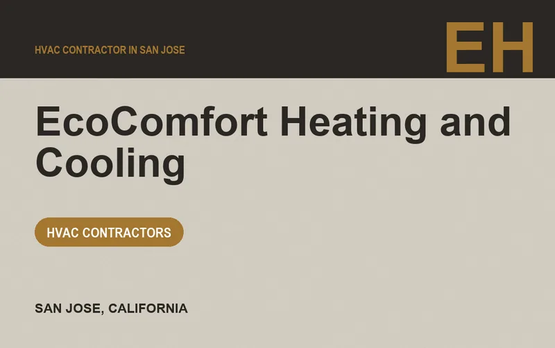 EcoComfort Heating and Cooling in San Jose, California