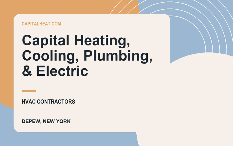 Capital Heating, Cooling, Plumbing, & Electric in Depew, New York
