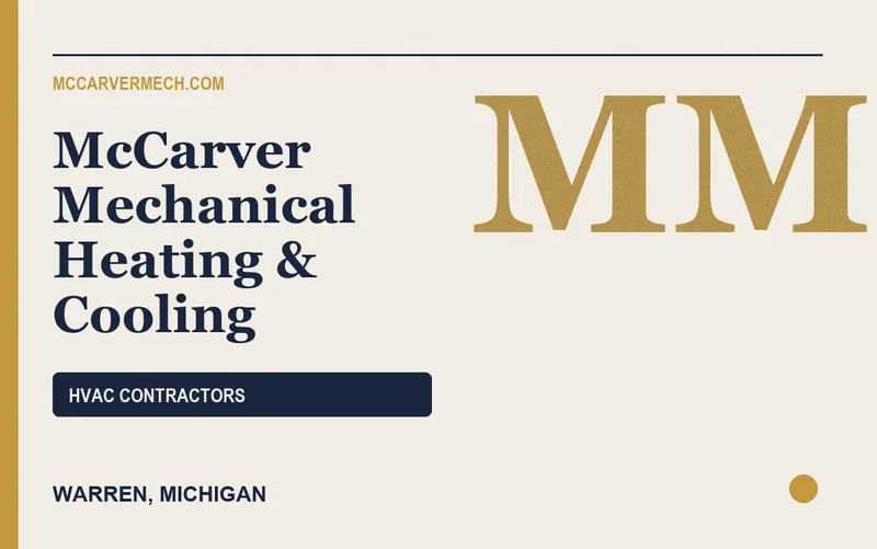 McCarver Mechanical Heating & Cooling in Warren, Michigan