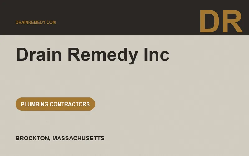 Drain Remedy Inc in Brockton, Massachusetts