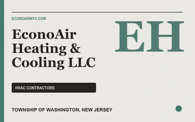 EconoAir Heating & Cooling LLC in Township of Washington, New Jersey