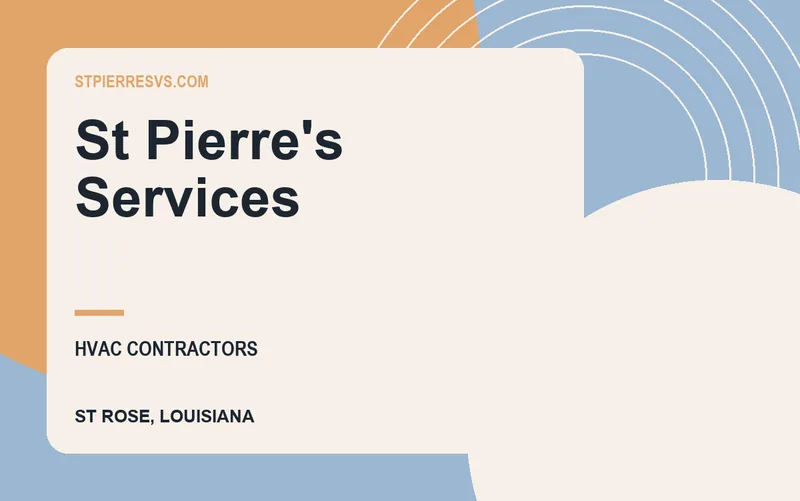 St Pierre's Services in St Rose, Louisiana