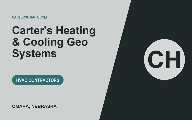 Carter's Heating & Cooling Geo Systems in Omaha, Nebraska