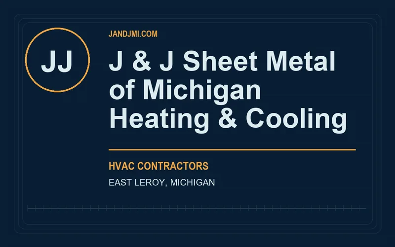 J & J Sheet Metal of Michigan Heating & Cooling in East Leroy, Michigan