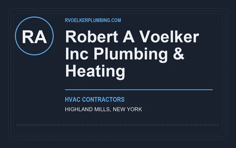 Robert A Voelker Inc Plumbing & Heating in Highland Mills, New York