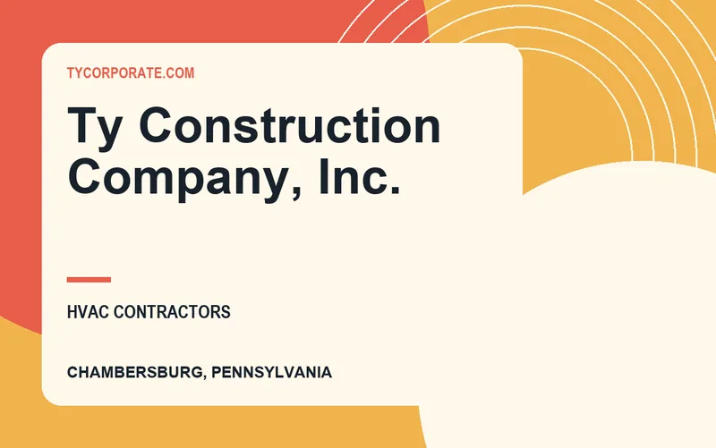 Ty Construction Company, Inc. in Chambersburg, Pennsylvania