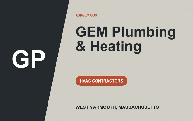 GEM Plumbing & Heating in West Yarmouth, Massachusetts