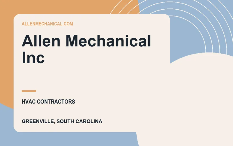 Allen Mechanical Inc in Greenville, South Carolina