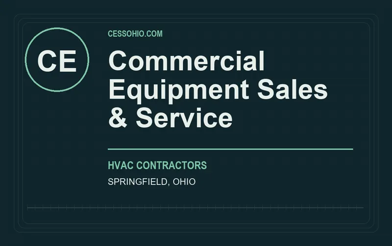 Commercial Equipment Sales & Service in Springfield, Ohio
