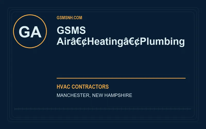 GSMS Airâ€¢Heatingâ€¢Plumbing in Manchester, New Hampshire