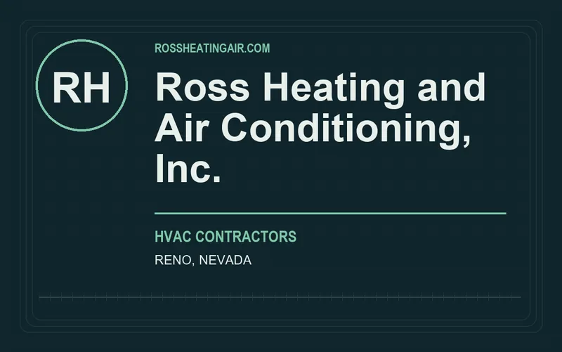 Ross Heating and Air Conditioning, Inc. in Reno, Nevada