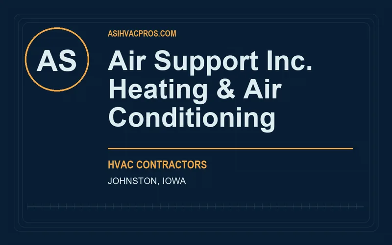 Air Support Inc. Heating & Air Conditioning in Johnston, Iowa