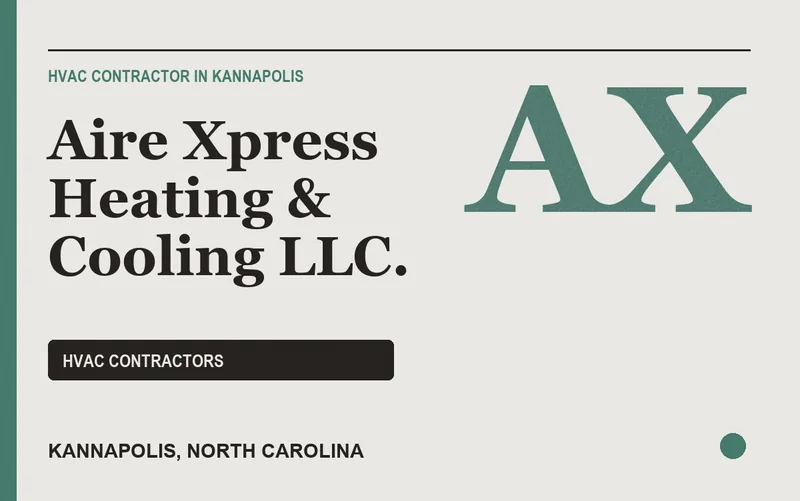 Aire Xpress Heating & Cooling LLC. in Kannapolis, North Carolina