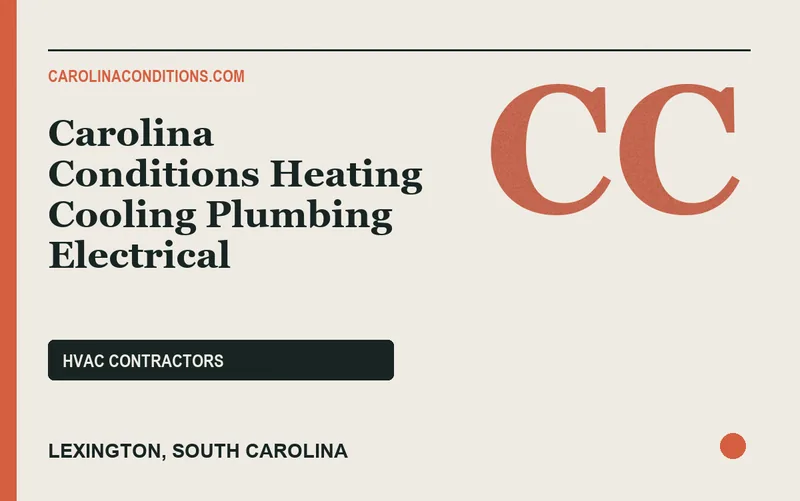 Carolina Conditions Heating Cooling Plumbing Electrical in Lexington, South Carolina