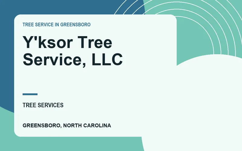 Y'ksor Tree Service, LLC in Greensboro, North Carolina