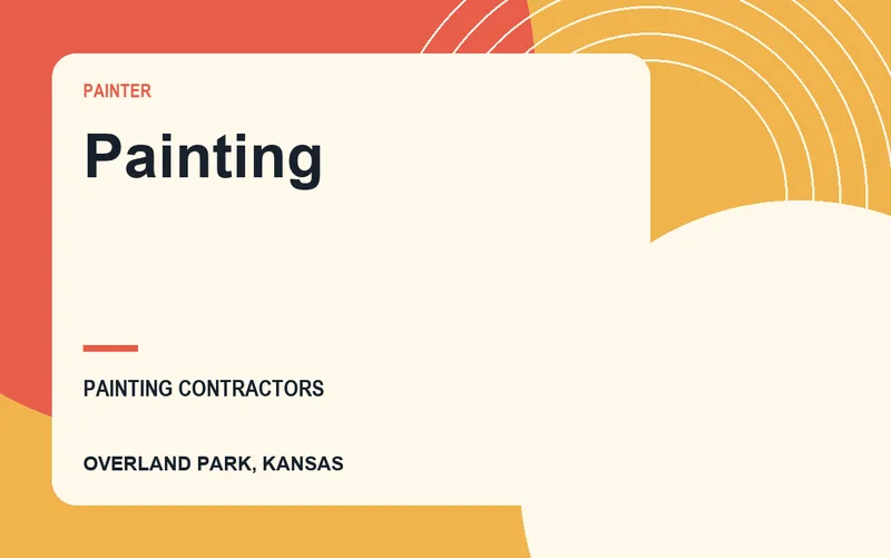 Painting in Overland Park, Kansas
