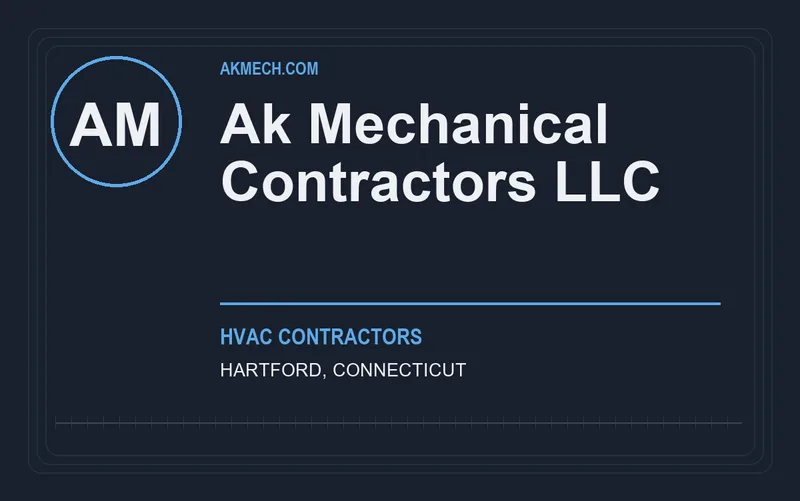 Ak Mechanical Contractors LLC in Hartford, Connecticut
