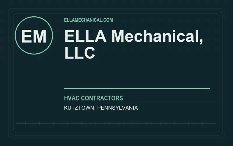 ELLA Mechanical, LLC in Kutztown, Pennsylvania