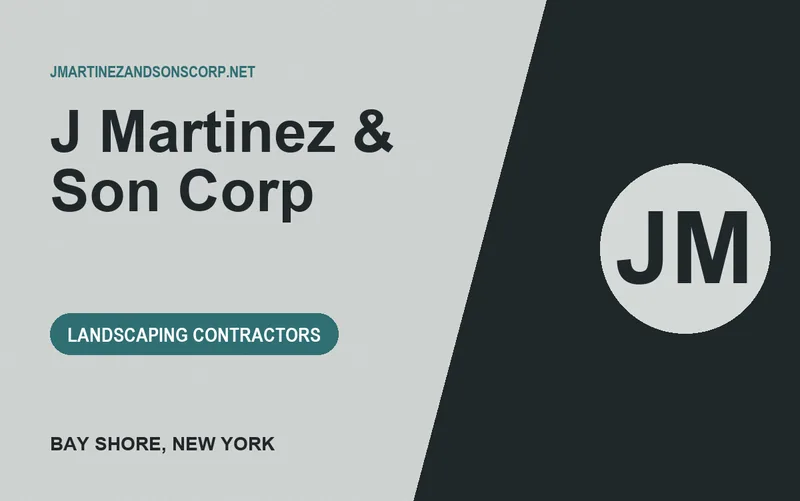 J Martinez & Son Corp in Bay Shore, New York