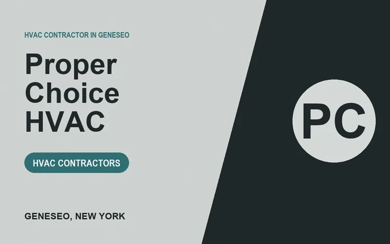 Proper Choice HVAC in Geneseo, New York