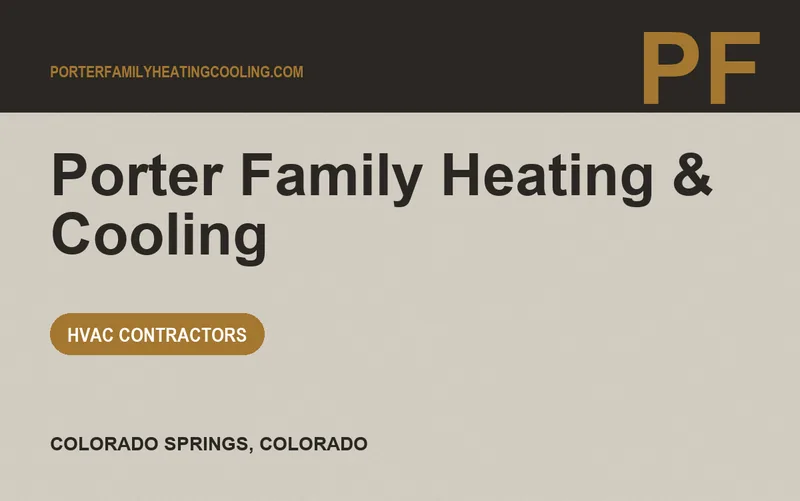 Porter Family Heating & Cooling in Colorado Springs, Colorado