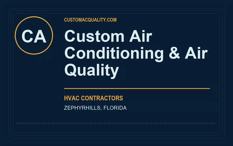 Custom Air Conditioning & Air Quality in Zephyrhills, Florida