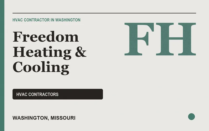 Freedom Heating & Cooling in Washington, Missouri
