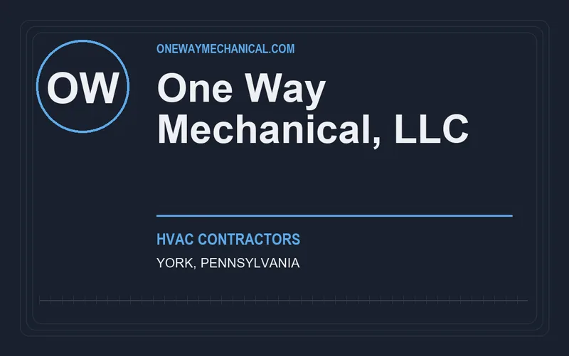 One Way Mechanical, LLC in York, Pennsylvania