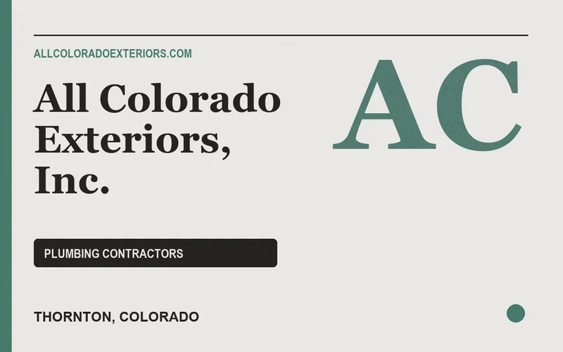 All Colorado Exteriors, Inc. in Thornton, Colorado
