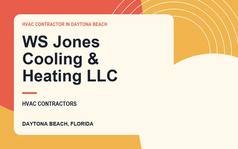 WS Jones Cooling & Heating LLC in Daytona Beach, Florida