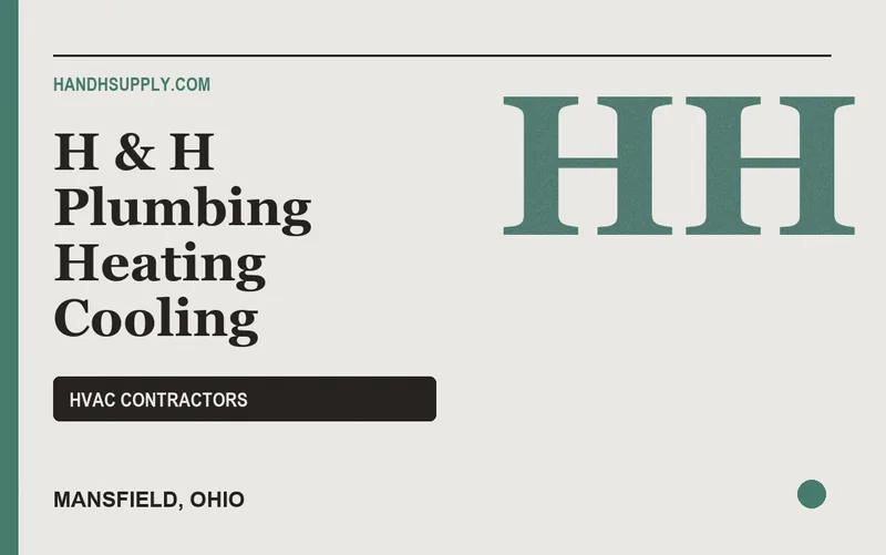 H & H Plumbing Heating Cooling in Mansfield, Ohio