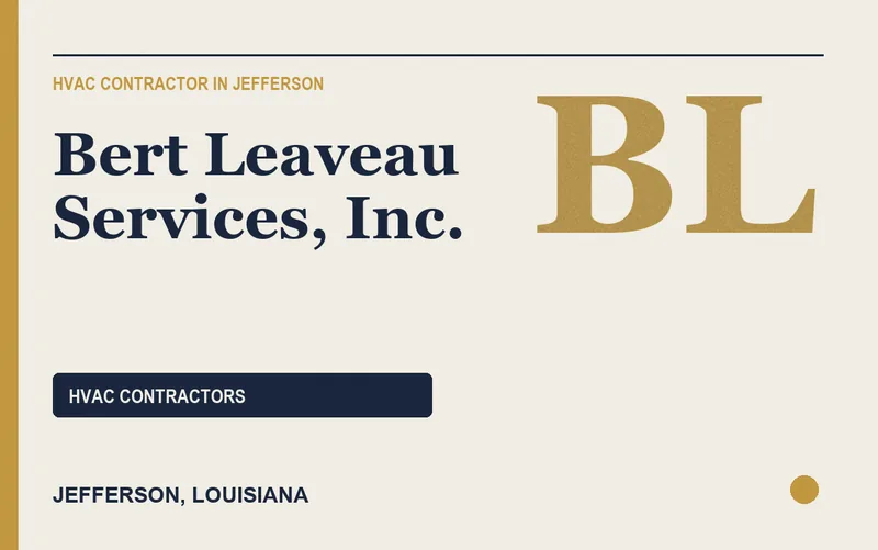 Bert Leaveau Services, Inc. in Jefferson, Louisiana