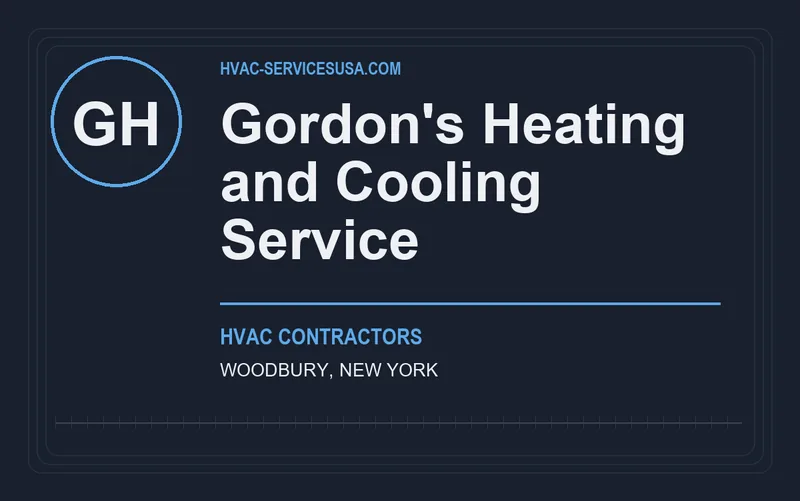 Gordon's Heating and Cooling Service in Woodbury, New York