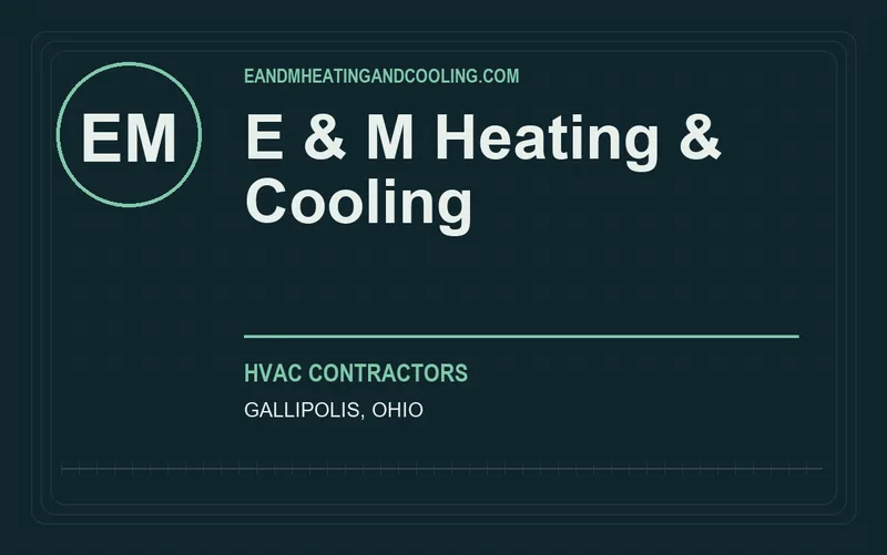 E & M Heating & Cooling in Gallipolis, Ohio