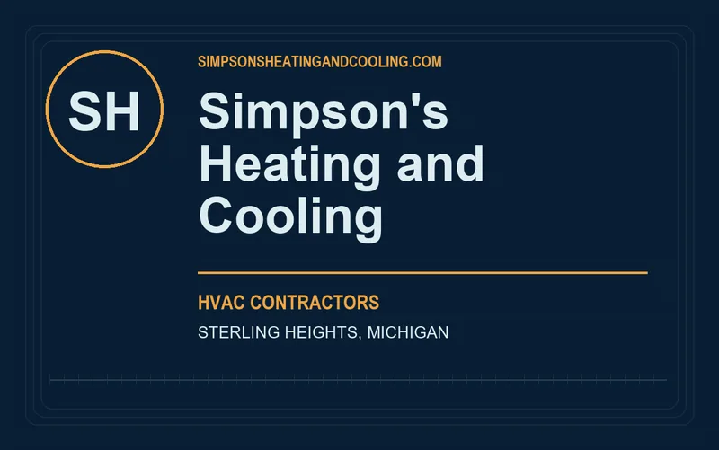 Simpson's Heating and Cooling in Sterling Heights, Michigan