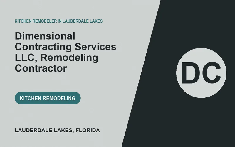 Dimensional Contracting Services LLC, Remodeling Contractor in Lauderdale Lakes, Florida