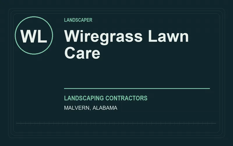Wiregrass Lawn Care in Malvern, Alabama