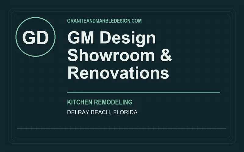 GM Design Showroom & Renovations in Delray Beach, Florida