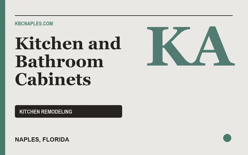 Kitchen and Bathroom Cabinets in Naples, Florida