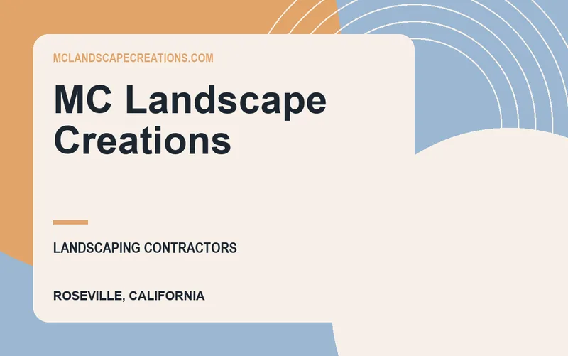 MC Landscape Creations in Roseville, California