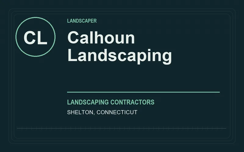 Calhoun Landscaping in Shelton, Connecticut