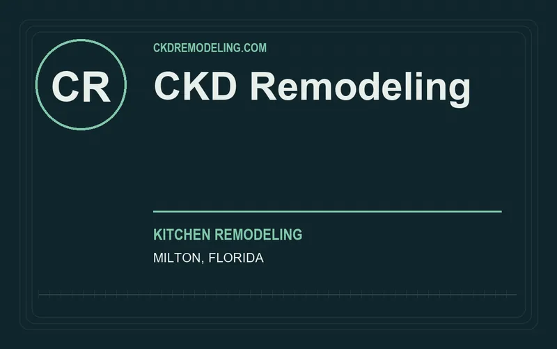 CKD Remodeling in Milton, Florida