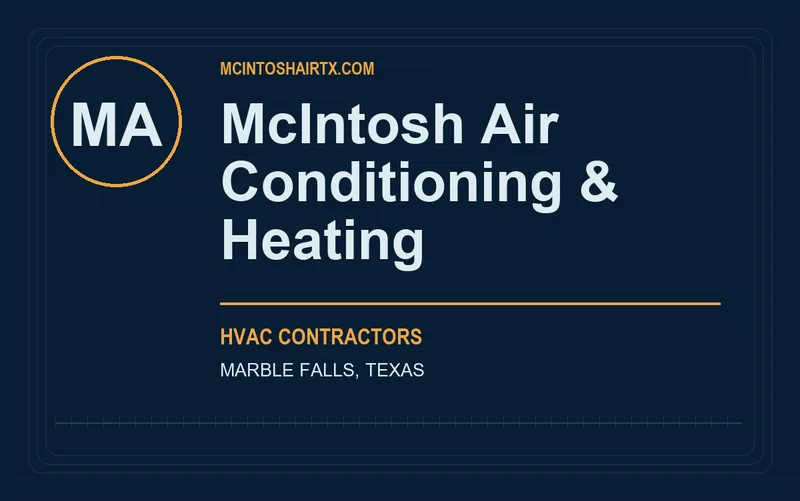 McIntosh Air Conditioning & Heating in Marble Falls, Texas