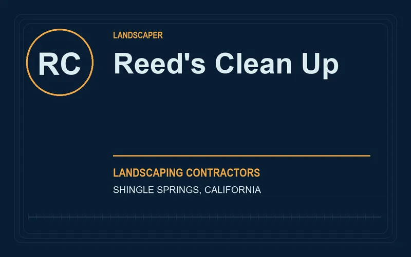 Reed's Clean Up in Shingle Springs, California