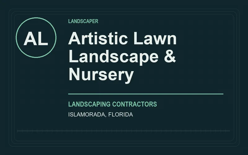 Artistic Lawn Landscape & Nursery in Islamorada, Florida